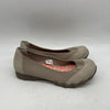 Faded Glory Memory Foam Tan Slip-On Shoes Womens Size 7 M